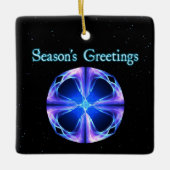 シーズンの挨拶 – Polaris セラミックオーナメント (正面)