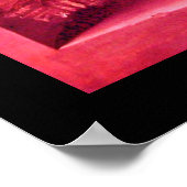 シーズンの果実 – 繁栄ピンク赤紫 ポスター (角)