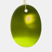 シーズンの果実 – 繁栄黄色の茶色 セラミックオーナメント (裏面)