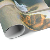 シーズンの果物、繁栄赤ブドウ、蝶 ラッピングペーパー (ロールコーナー)