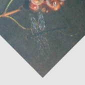 シーズンの果物、繁栄赤ブドウ、蝶 薄葉紙 (詳細)