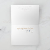 シーズンの楽しむ楽シンプルしみ：休日 シーズンカード (内部)