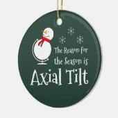 シーズンの理由は軸ティルト セラミックオーナメント (左)