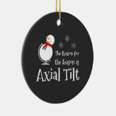 シーズンの理由は軸ティルト セラミックオーナメント (右)