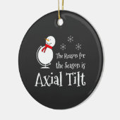 シーズンの理由は軸ティルト セラミックオーナメント (左)