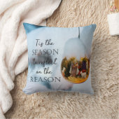 シーズンの理由出生オーナメント クッション (ブランケット)