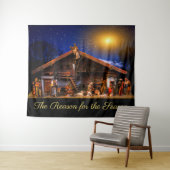 シーズンの理由出生シーン タペストリー (インサイチュ(横))