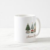 シーズンの読書 クリスマスマグ コーヒーマグカップ (正面右)