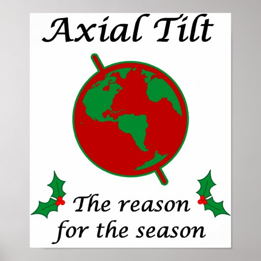 シーズンの軸ティルト理由 ポスター (正面)