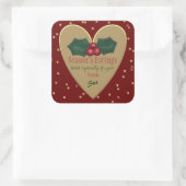 シーズンの食べ物カスタムベーキングシール スクエアシール (バッグ)