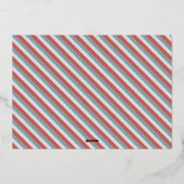 シーズンはフリージンフォイルホリデーカード 箔シーズンカード (裏面)