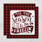 シーズンはフリージン水牛の格子冬になる (正面/裏面)