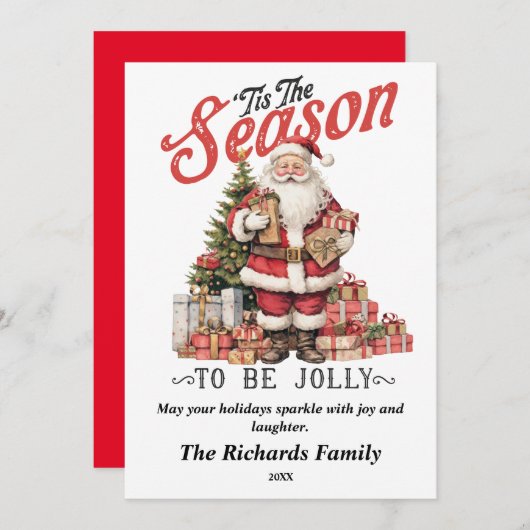 シーズンはヴィンテージサンすてきタ シーズンカード (正面/裏面)