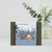 シーズンウィンターホリデー ポストカード (スタンド正面)