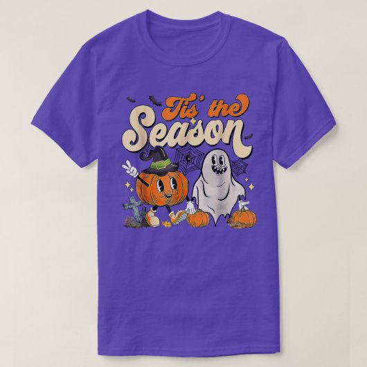 シーズンカボキンスパイスおもしろい秋秋 Tシャツ (デザイン正面)