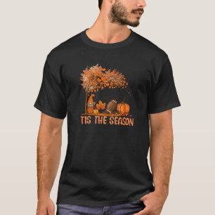 シーズンカボプキンスパイスフットボール紅葉 Tシャツ