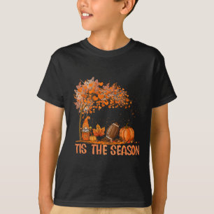 シーズンカボプキンスパイスフットボール紅葉 Tシャツ