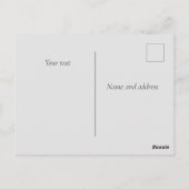 シーズンカードの理由はイエス ポストカード (裏面)