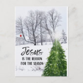 シーズンカードの理由はイエス ポストカード (正面)