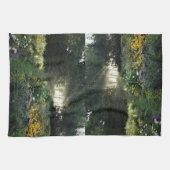 シーズンガーデンの太陽の光 キッチンタオル (横)