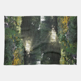 シーズンガーデンの太陽の光 キッチンタオル