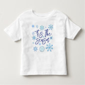 シーズンキッド青雪片 トドラーTシャツ (正面)