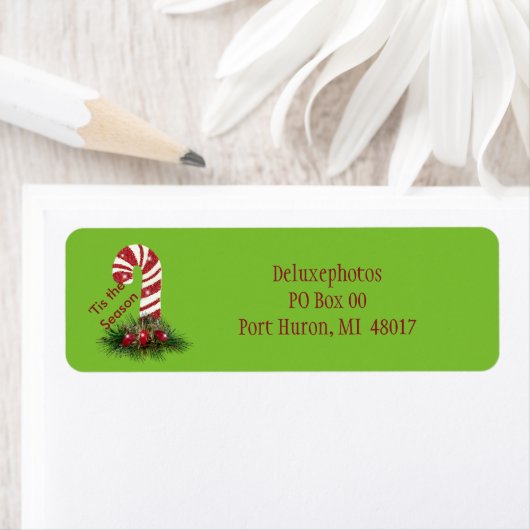 『シーズンキャンディーケーン ラベル (インサイチュ)