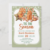 シーズンクッキークリスマスパーティー 招待状 (正面)