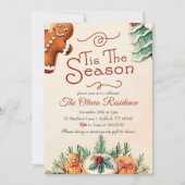 シーズンクッキークリスマスパーティー 招待状 (正面)