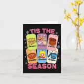 シーズンクリスマスカードメキシカンクリスマスパンデュル カード (黄色い花)