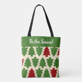 シーズンクリスマスショッピング トートバッグ (裏面)