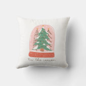 シーズンクリスマススノーグローブホリデー クッション (裏面)