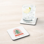 シーズンクリスマススノーグローブホリデー コースター (右側)