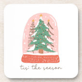 シーズンクリスマススノーグローブホリデー コースター (正面)