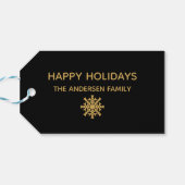 シーズンクリスマスホリデーギフトラベル ギフトタグ (裏面横)