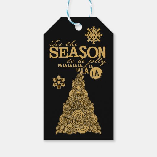 シーズンクリスマスホリデーギフトラベル ギフトタグ (正面)