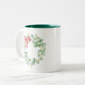 シーズンクリスマスマグカップ ツートーンマグカップ (正面左)