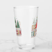 シーズンクリスマスモダンタイポグラフィ タンブラーグラス (右)