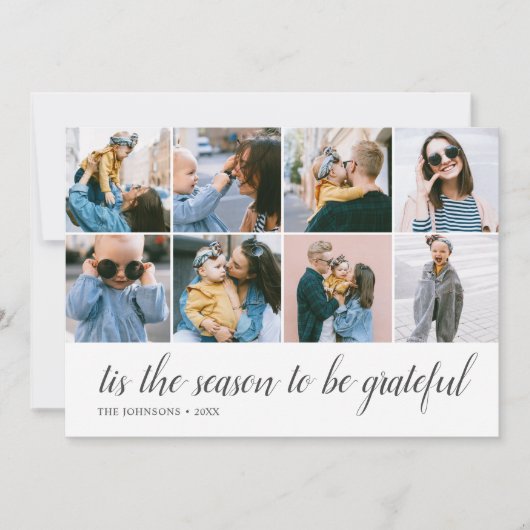 シーズングラント書道写真 シーズンカード (正面)