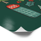 シーズングリースクリスマスキャン素朴ピング ポスター (コーナー)