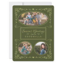 シーズングリーティングカスタムの写真と名刺