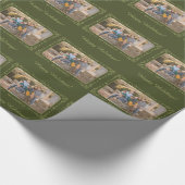 シーズングリーティングカスタムフォトラッピング紙 ラッピングペーパー (角)