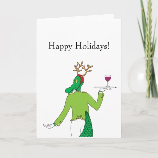 シーズングリーティングカードに乾杯 カード (正面)