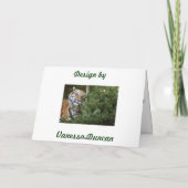 シーズングリーティングカードの風景 シーズンカード (裏面)