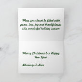 シーズングリーティングカードの風景 シーズンカード (内部)