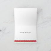 シーズングリーティングカードテンプレート シーズンカード (内部)