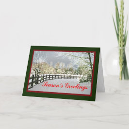 シーズングリーティングカード シーズンカード