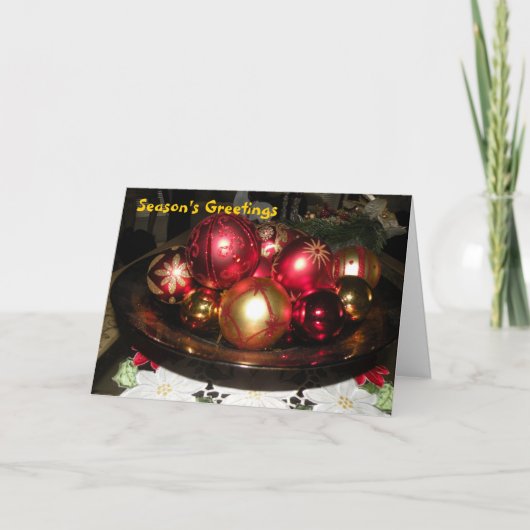 シーズングリーティングカード シーズンカード (正面)