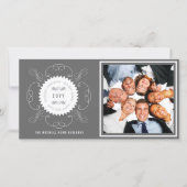 シーズングリーティングクラシックシール写真事業 シーズンカード (正面)