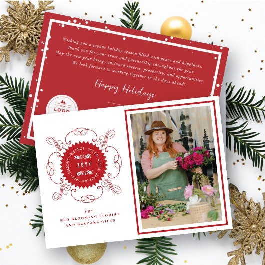 シーズングリーティングクラシックシール写真事業 シーズンカード